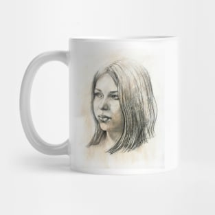 Portrait of Tess Mug